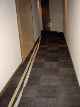 Photo 2 - Dual 1.5-inch lines ("house tire hose") feed crews in a mock fire area
